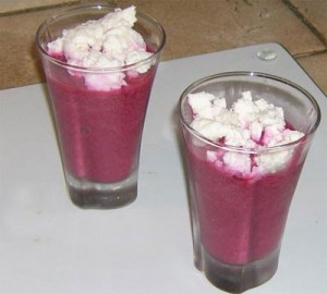 Verrine betteraves/feta
