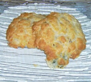Cookies roquefort/noix